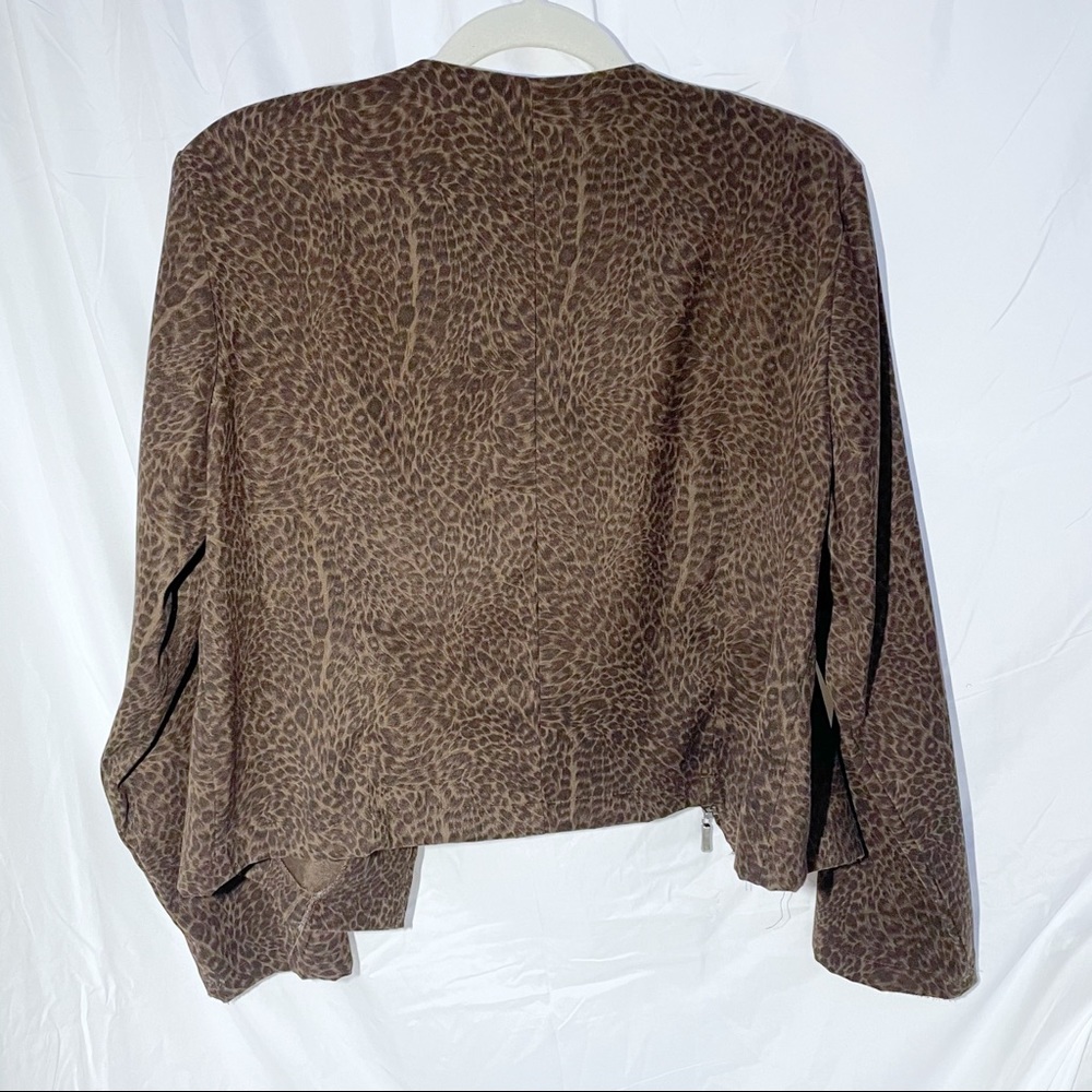 Vintage Intriguing Threads Leopard Jacket - Picture 3 of 7